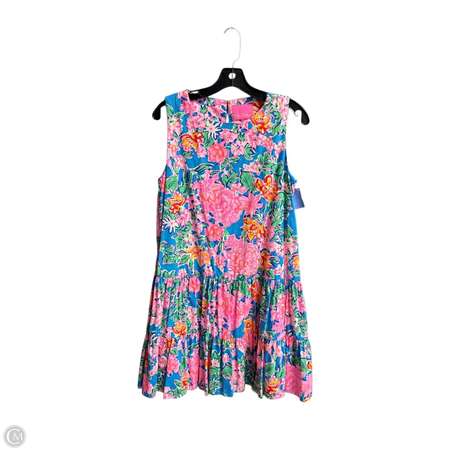Dress Designer By Lilly Pulitzer In Floral Print, Size: L