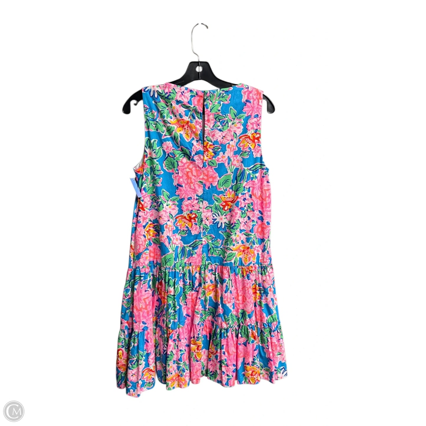 Dress Designer By Lilly Pulitzer In Floral Print, Size: L