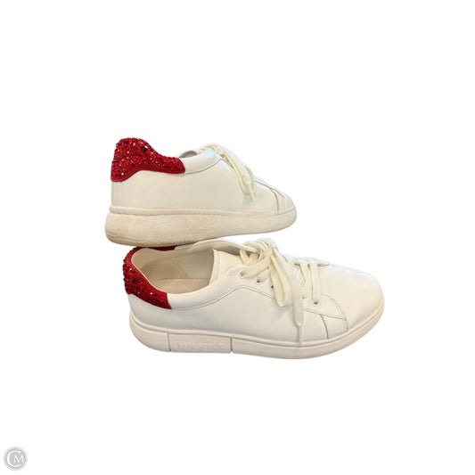 Shoes Designer By Kate Spade In White, Size: 9.5