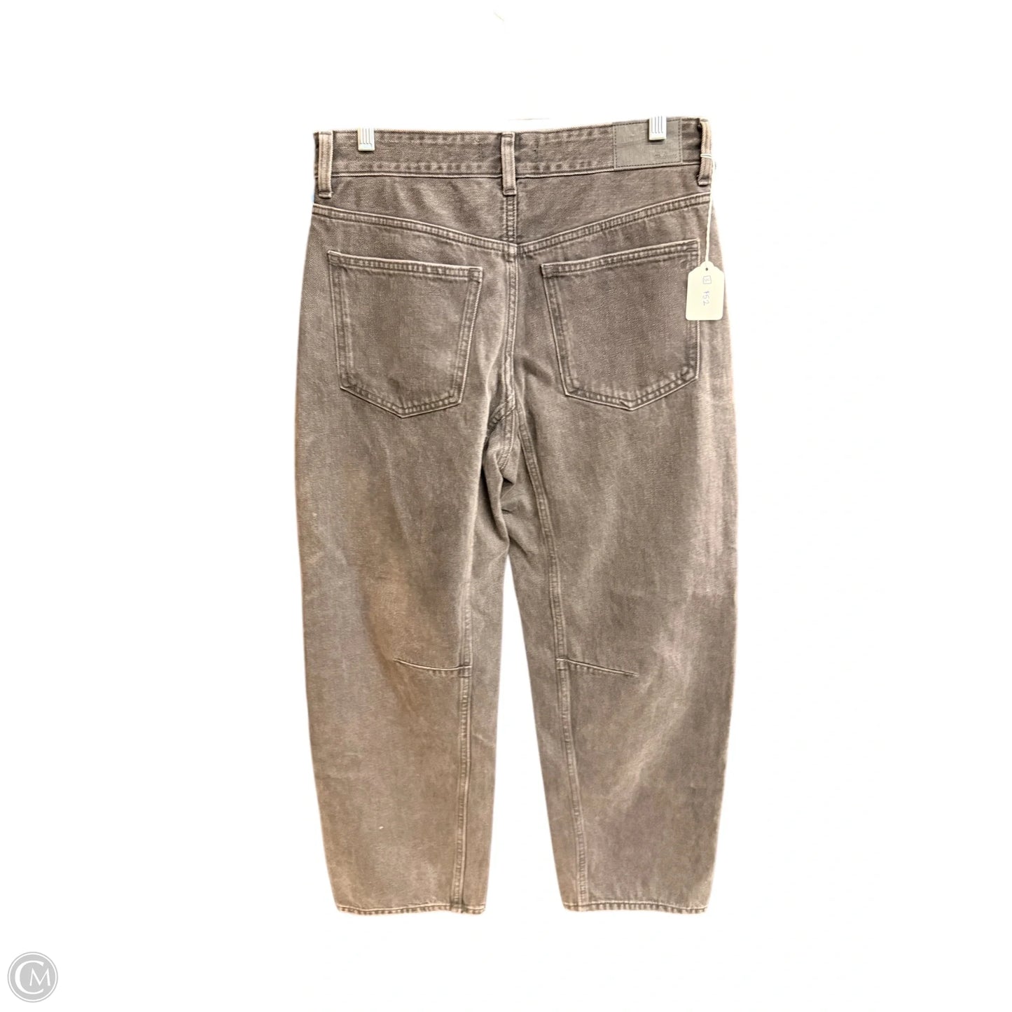 Jeans Straight By Madewell In Black Denim, Size: 2