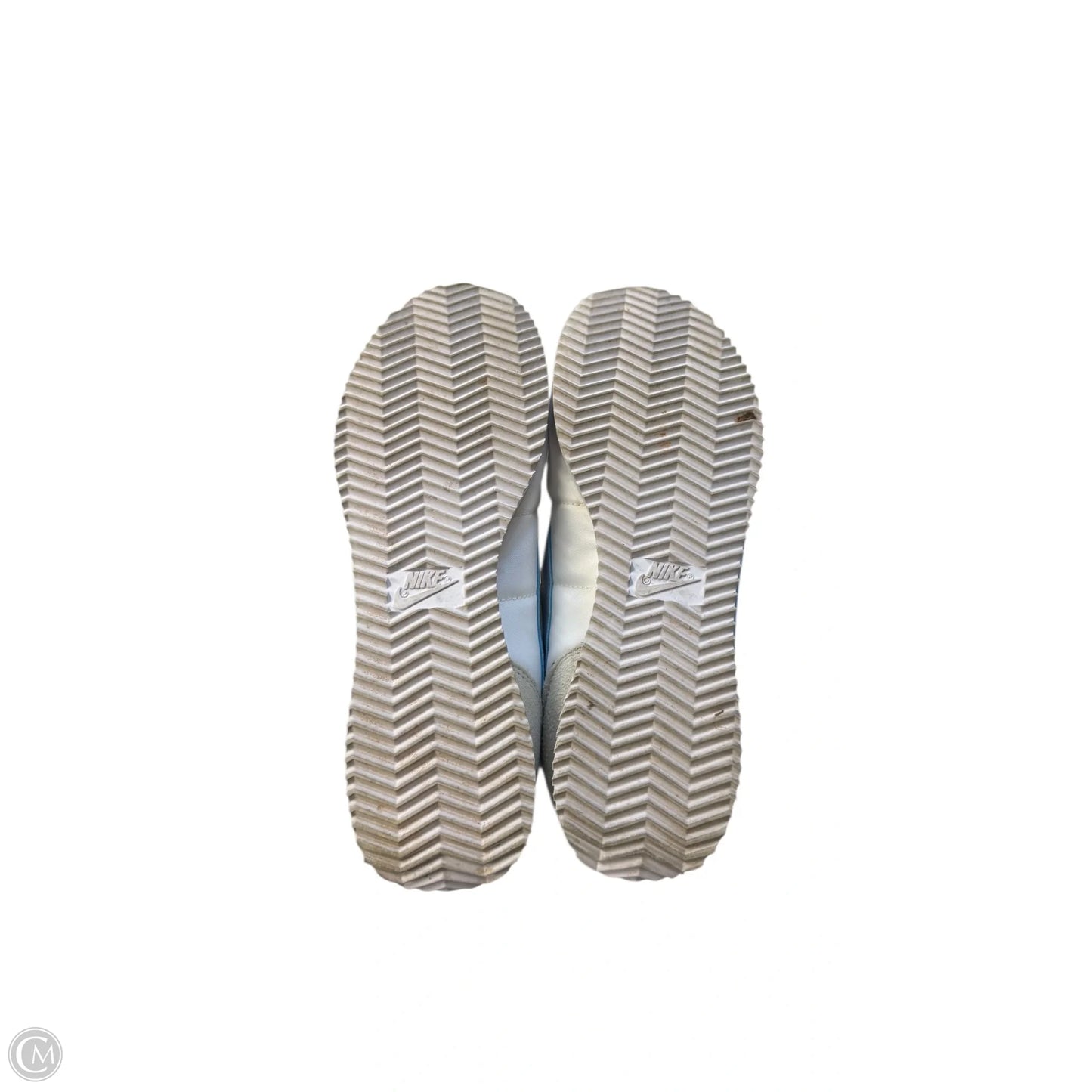 Shoes Sneakers By Nike In Blue & White, Size: 7