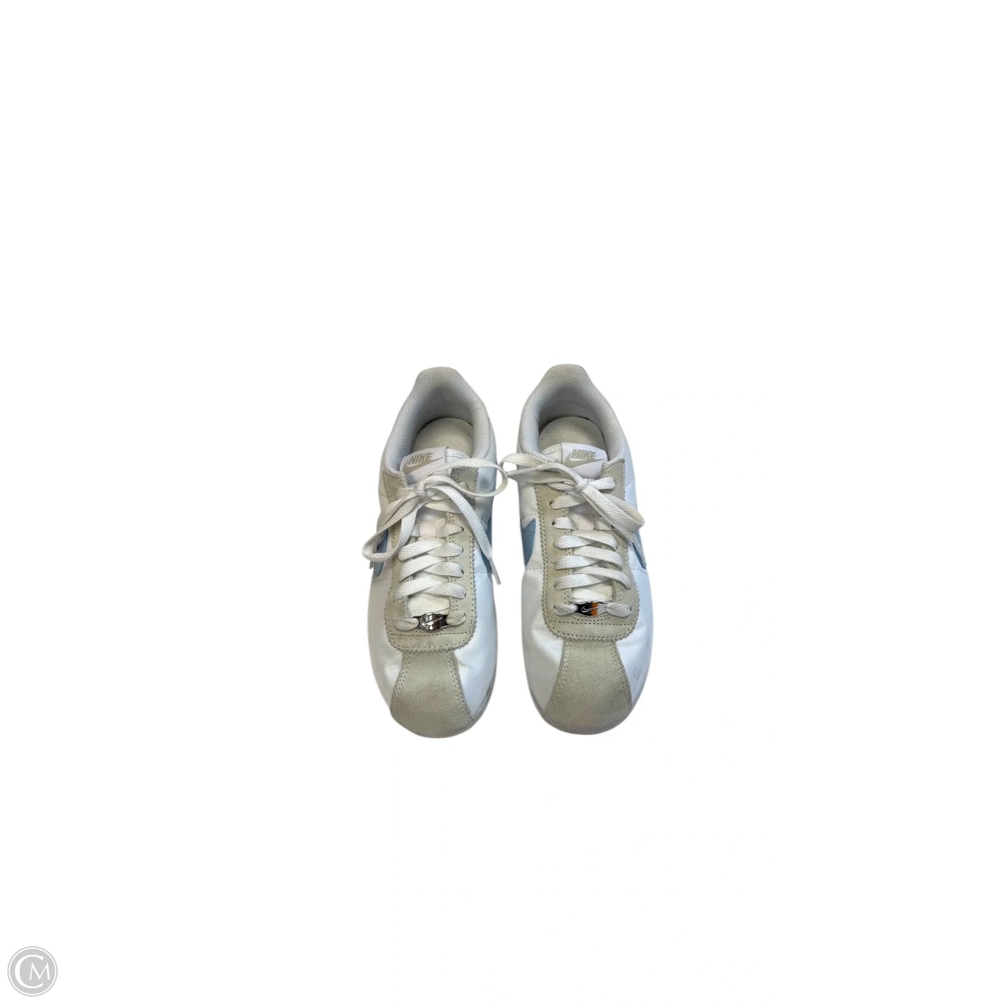 Shoes Sneakers By Nike In Blue & White, Size: 7