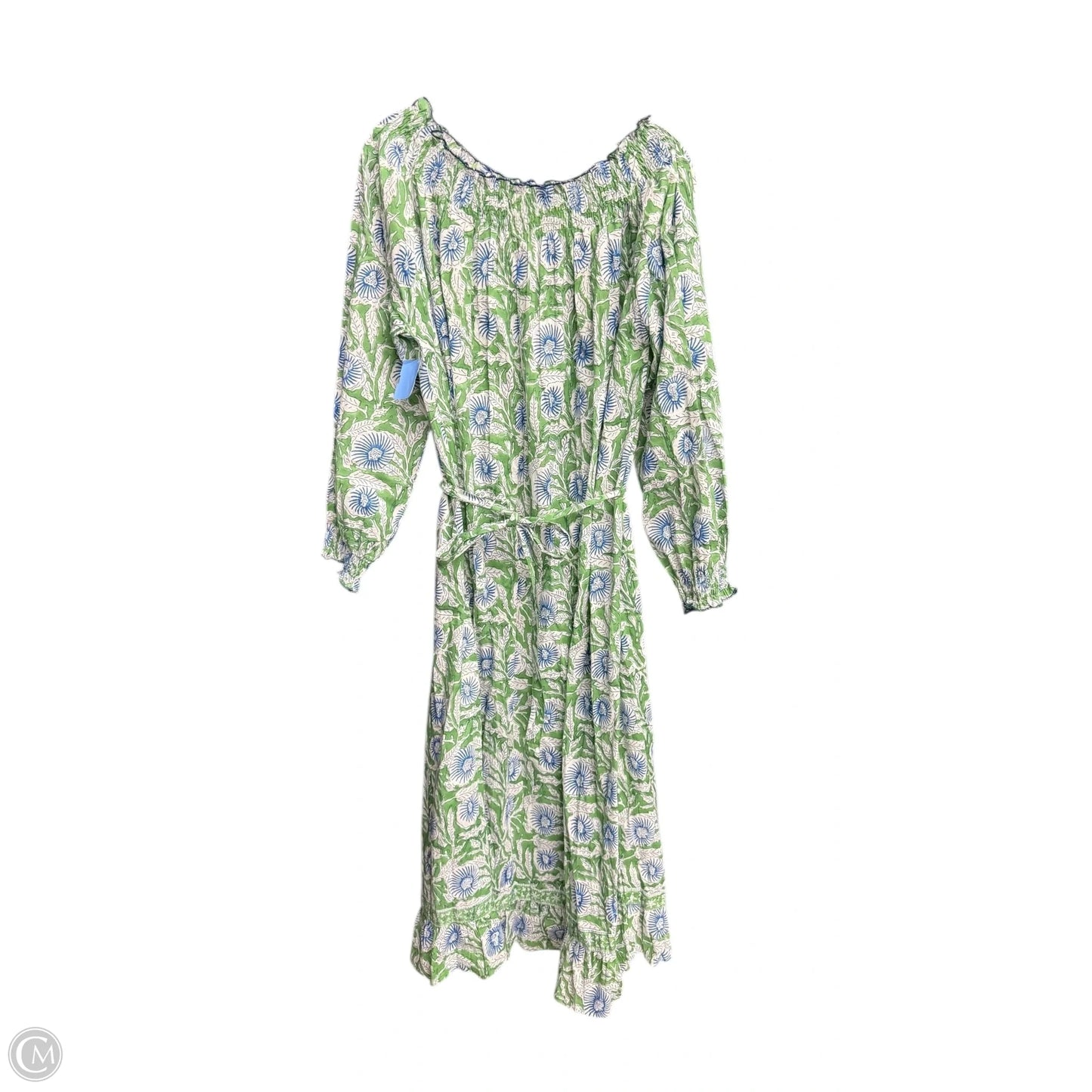 Dress Casual Maxi By Clothes Mentor In Floral Print, Size: L