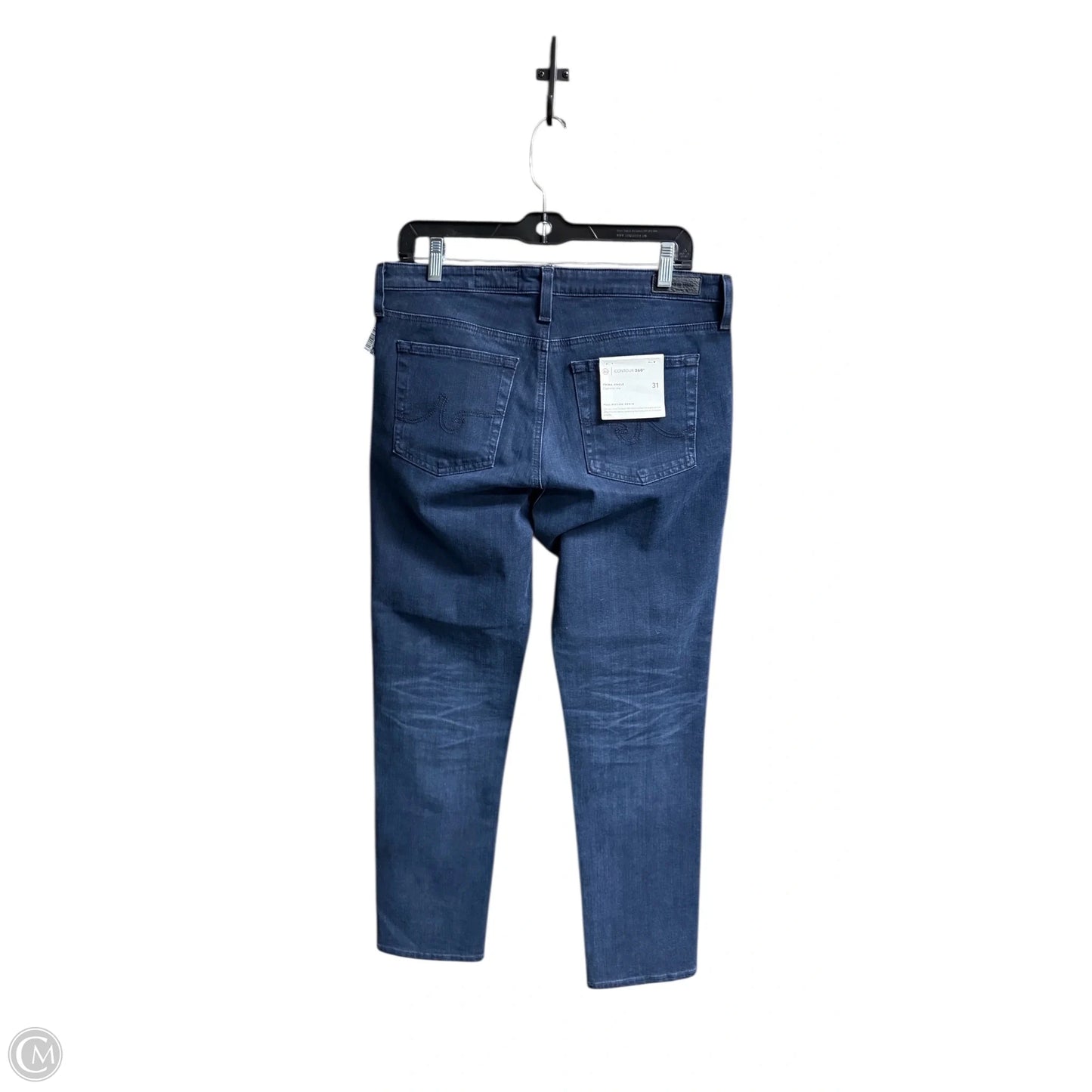 Jeans Skinny By Ag Jeans In Blue Denim, Size: 12