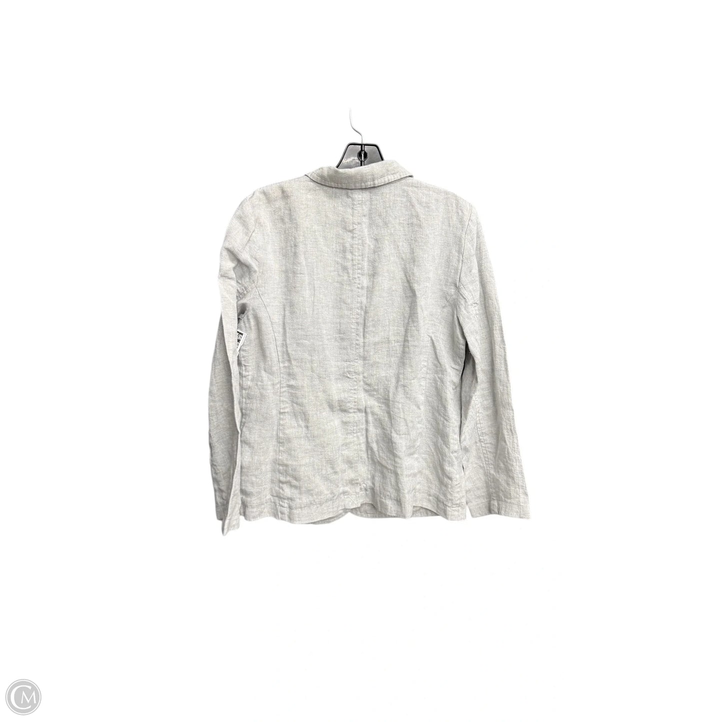 Blazer By Eileen Fisher In Silver, Size: S