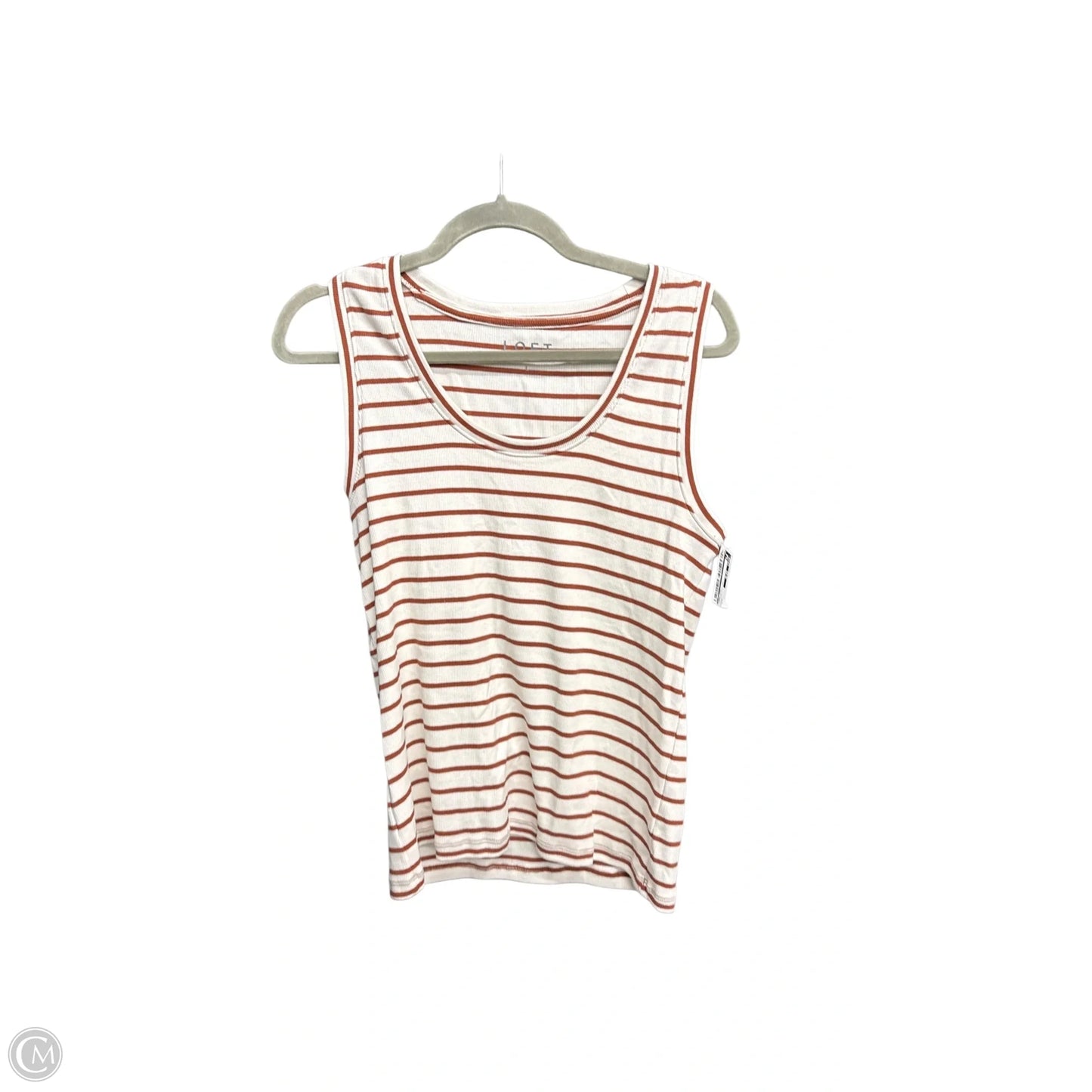 Tank Top By Loft In Striped Pattern, Size: L