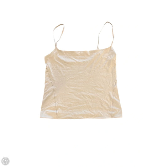 Athletic Tank Top By Lululemon In Beige, Size: S
