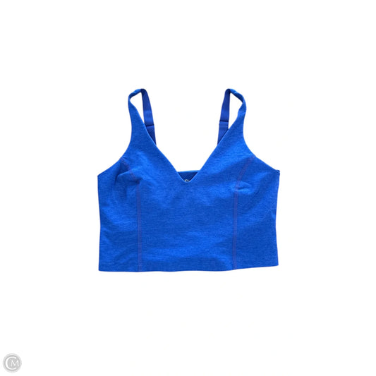 Athletic Bra By Beyond Yoga In Blue, Size: S