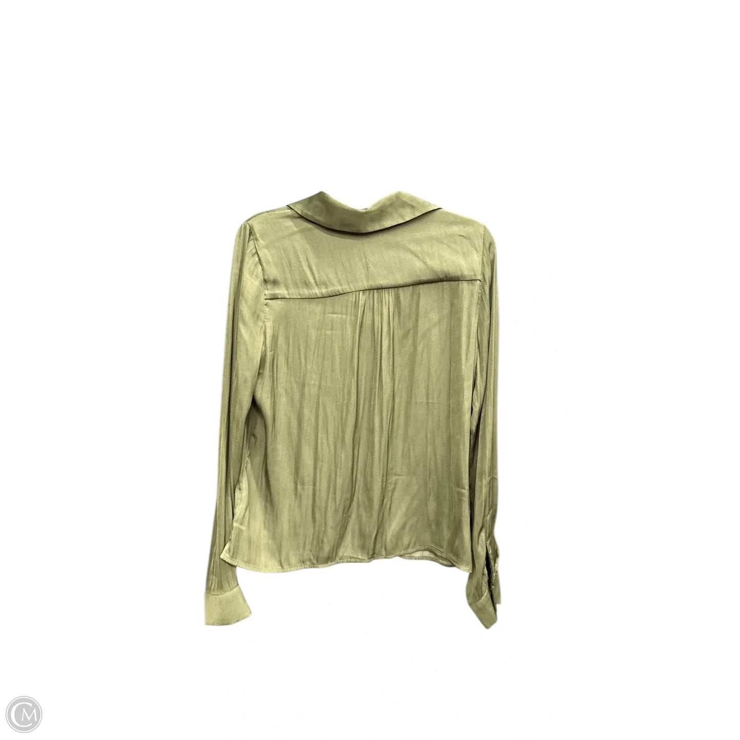Top Long Sleeve By Gb In Green, Size: Xs