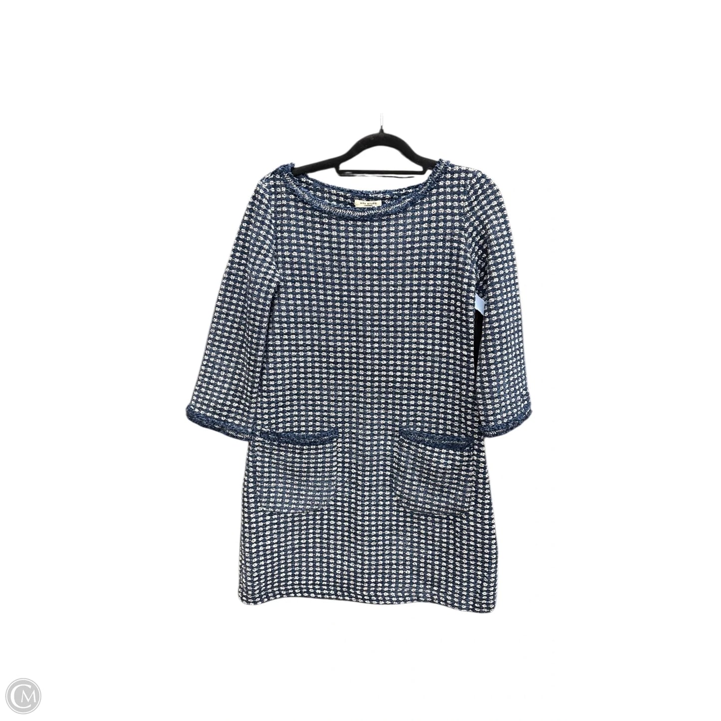 Dress Casual Midi By Max Studio In Navy, Size: Xs