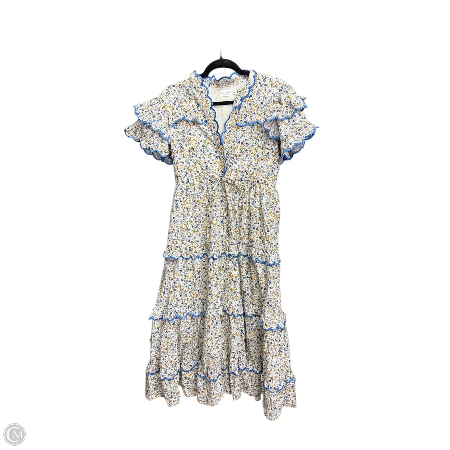 Dress Casual Maxi By Clothes Mentor In Floral Print, Size: M