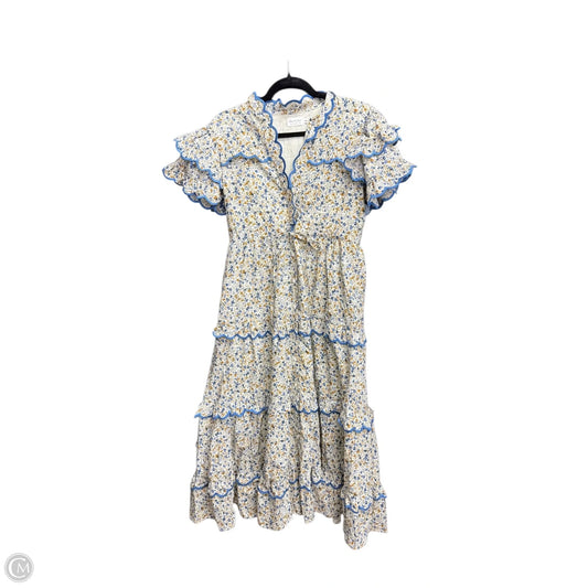 Dress Casual Maxi By Clothes Mentor In Floral Print, Size: M