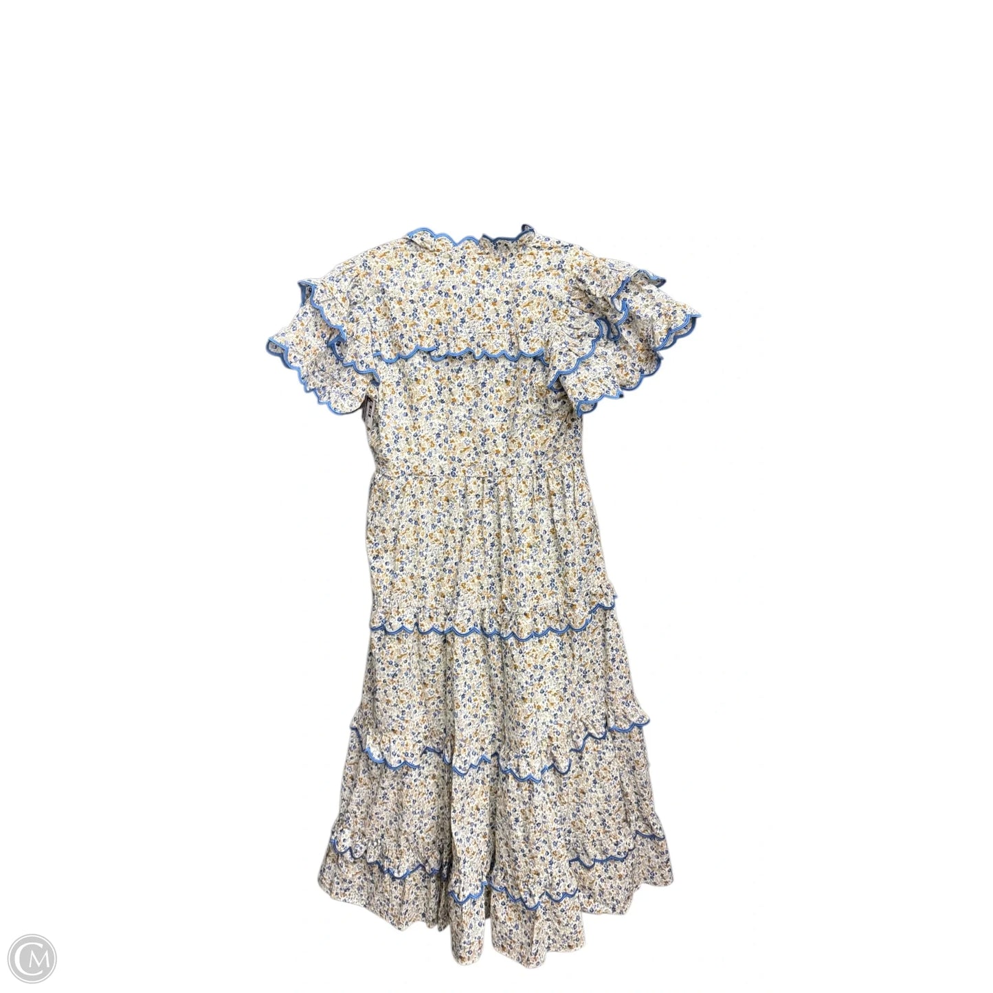 Dress Casual Maxi By Clothes Mentor In Floral Print, Size: M