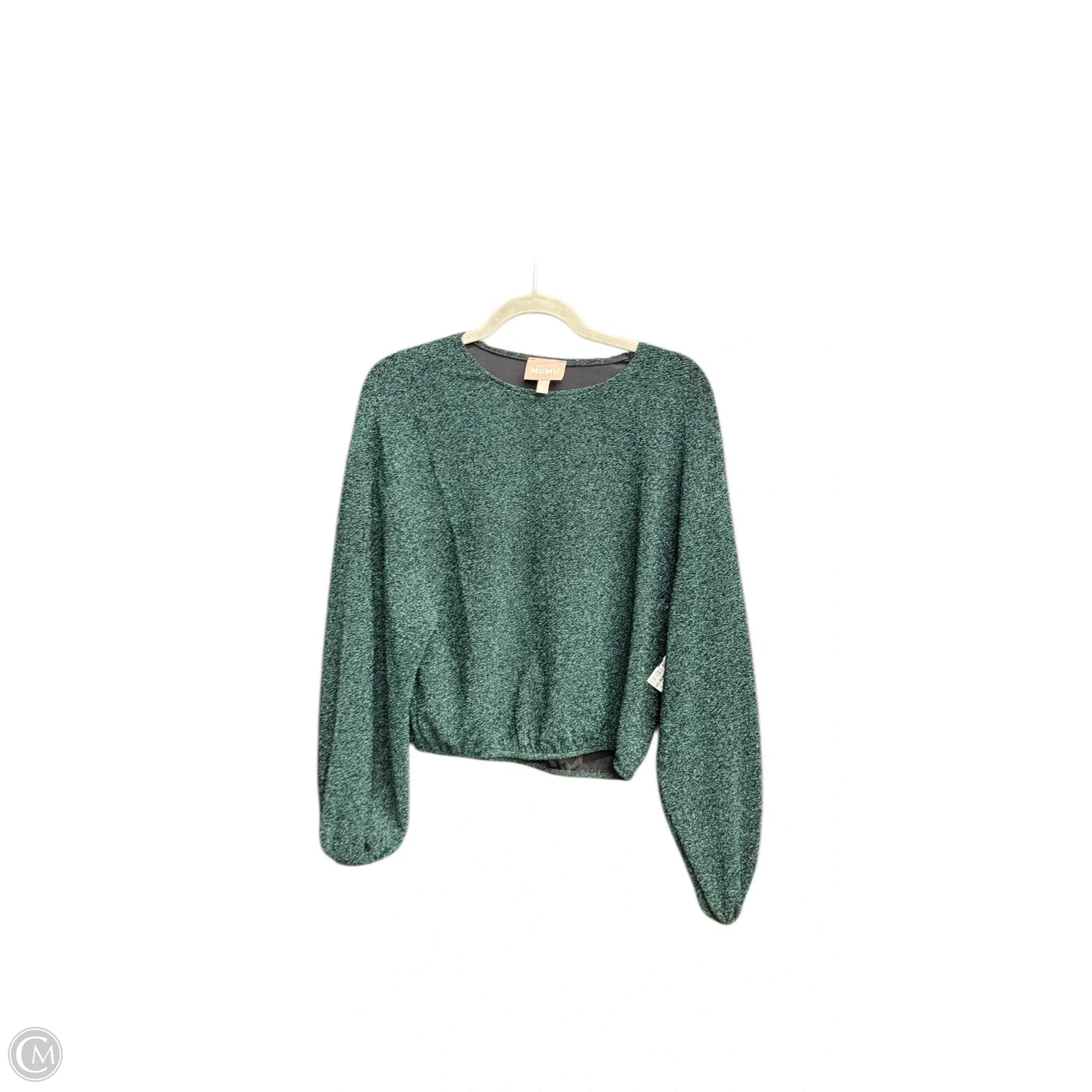 Top Long Sleeve By Show Me Your Mumu In Green, Size: S