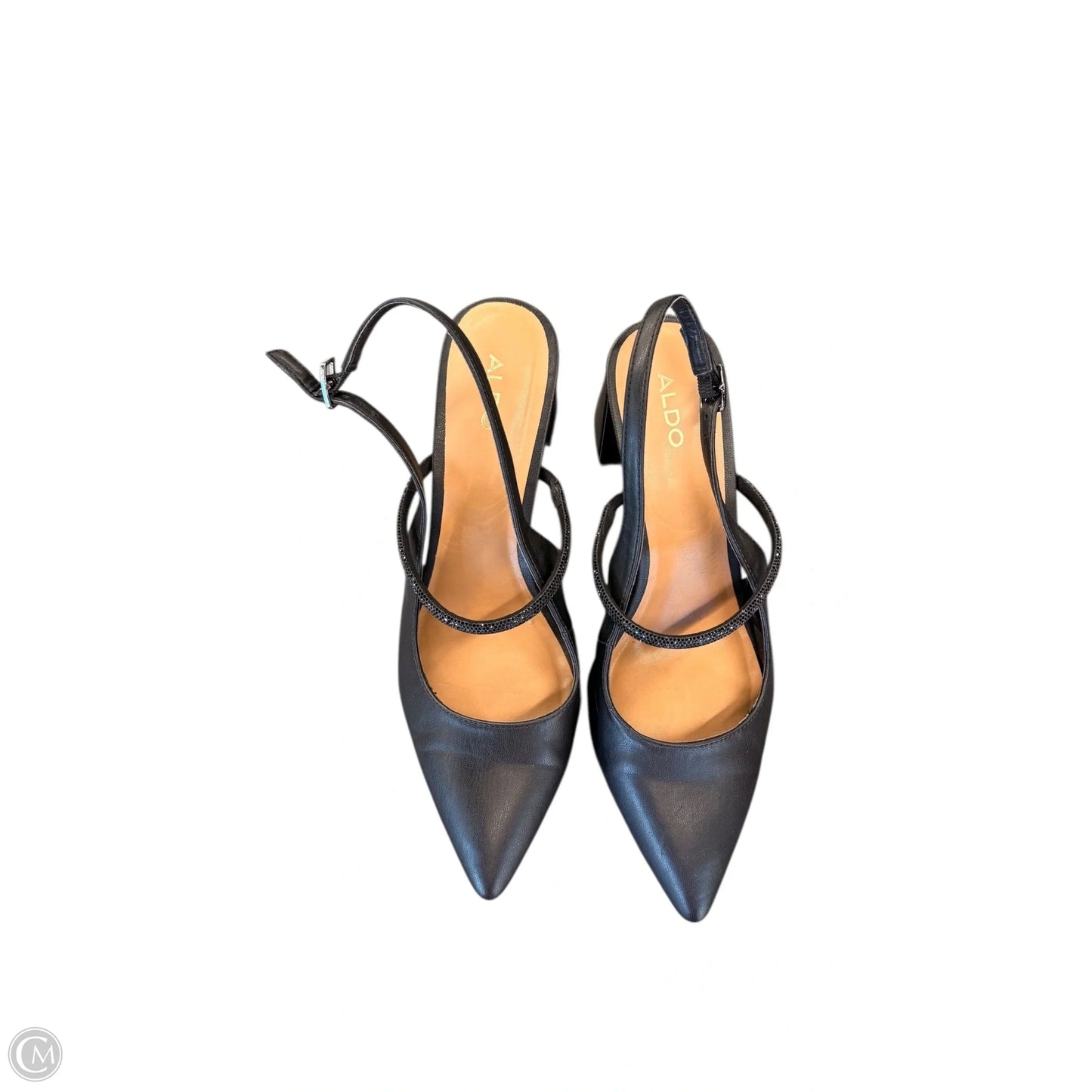 Shoes Heels Kitten By Aldo In Black, Size: 10