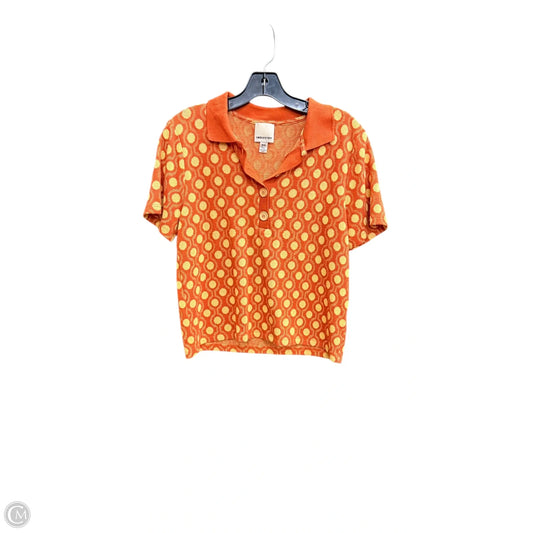 Top Short Sleeve By Industry In Floral Print, Size: M
