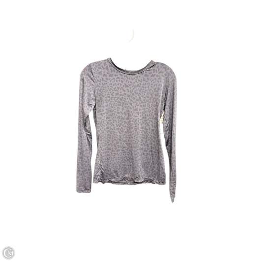 Athletic Top Long Sleeve Crewneck By Clothes Mentor In Animal Print, Size: S