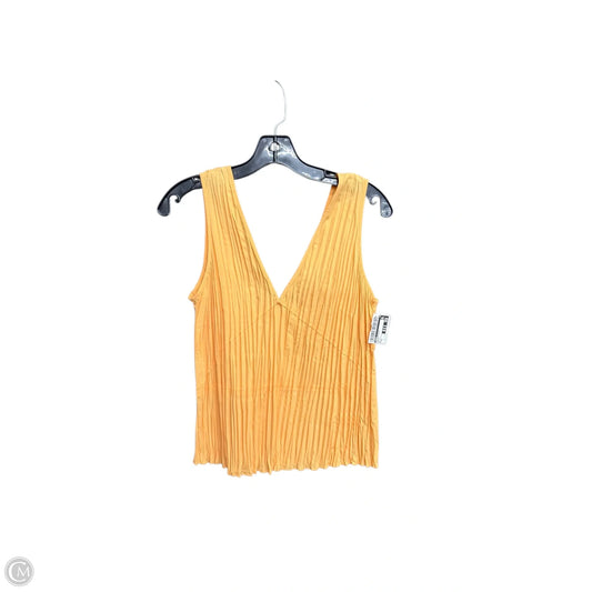 Top Sleeveless By Vince In Orange, Size: S