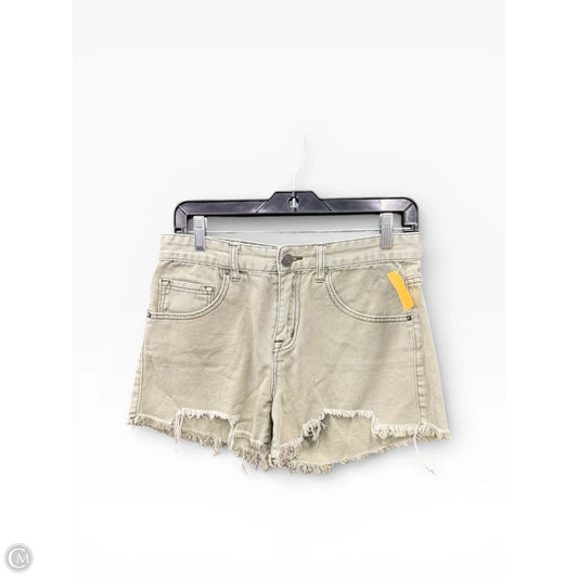 Shorts By Bdg In Green Denim, Size: 6