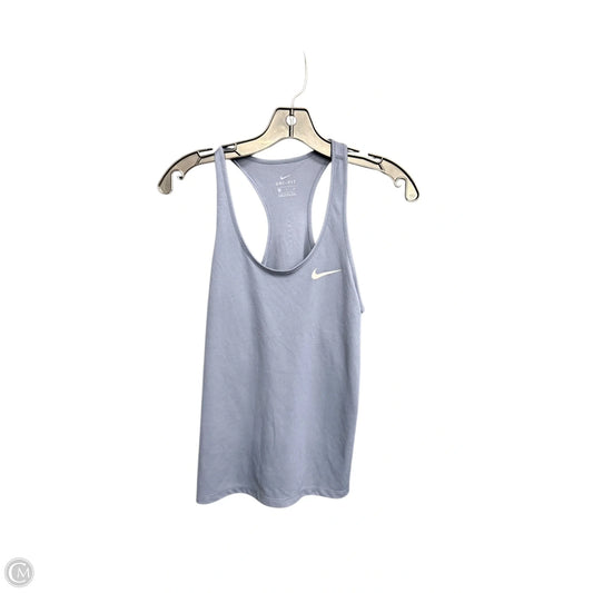 Athletic Tank Top By Nike In Blue, Size: S