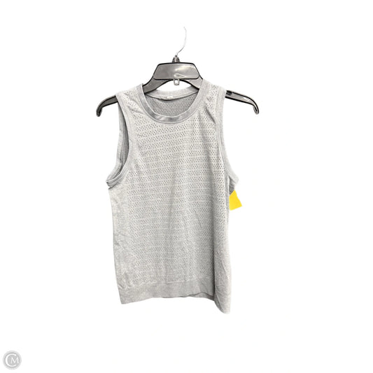 Athletic Tank Top By Lululemon In Grey, Size: S