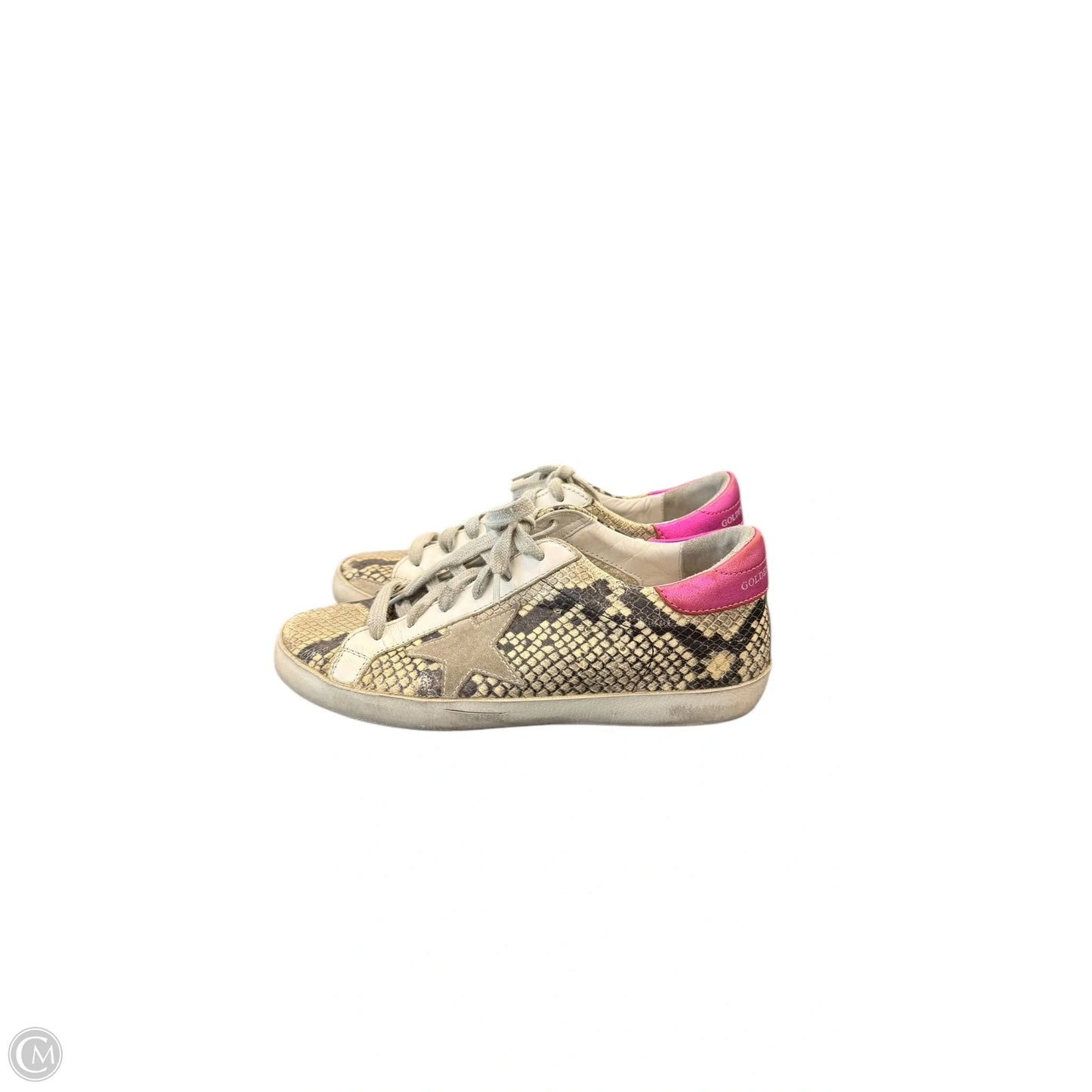 Shoes Luxury Designer By Golden Goose In Animal Print, Size: 6
