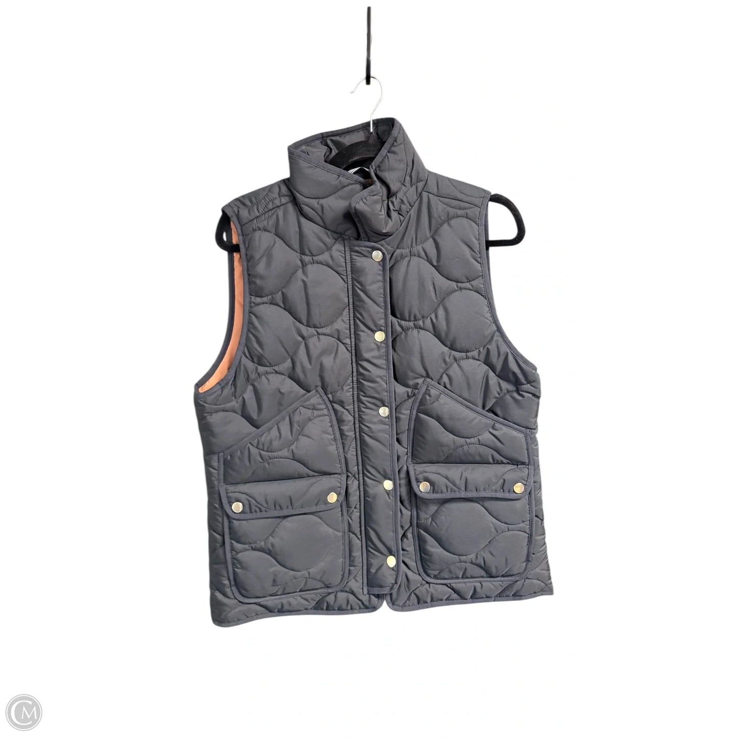 Vest Puffer & Quilted By J. Crew In Black, Size: M