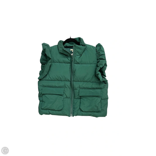 Vest Puffer & Quilted By Jodifl In Green, Size: L