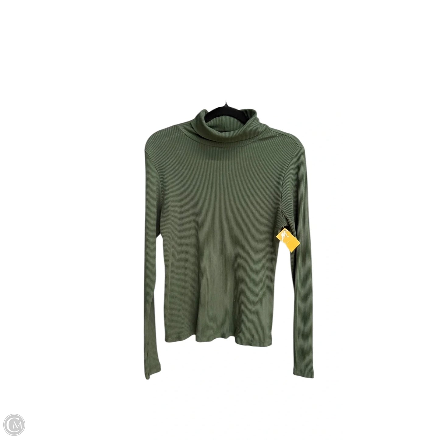 Top Long Sleeve Basic By Old Navy In Green, Size: L
