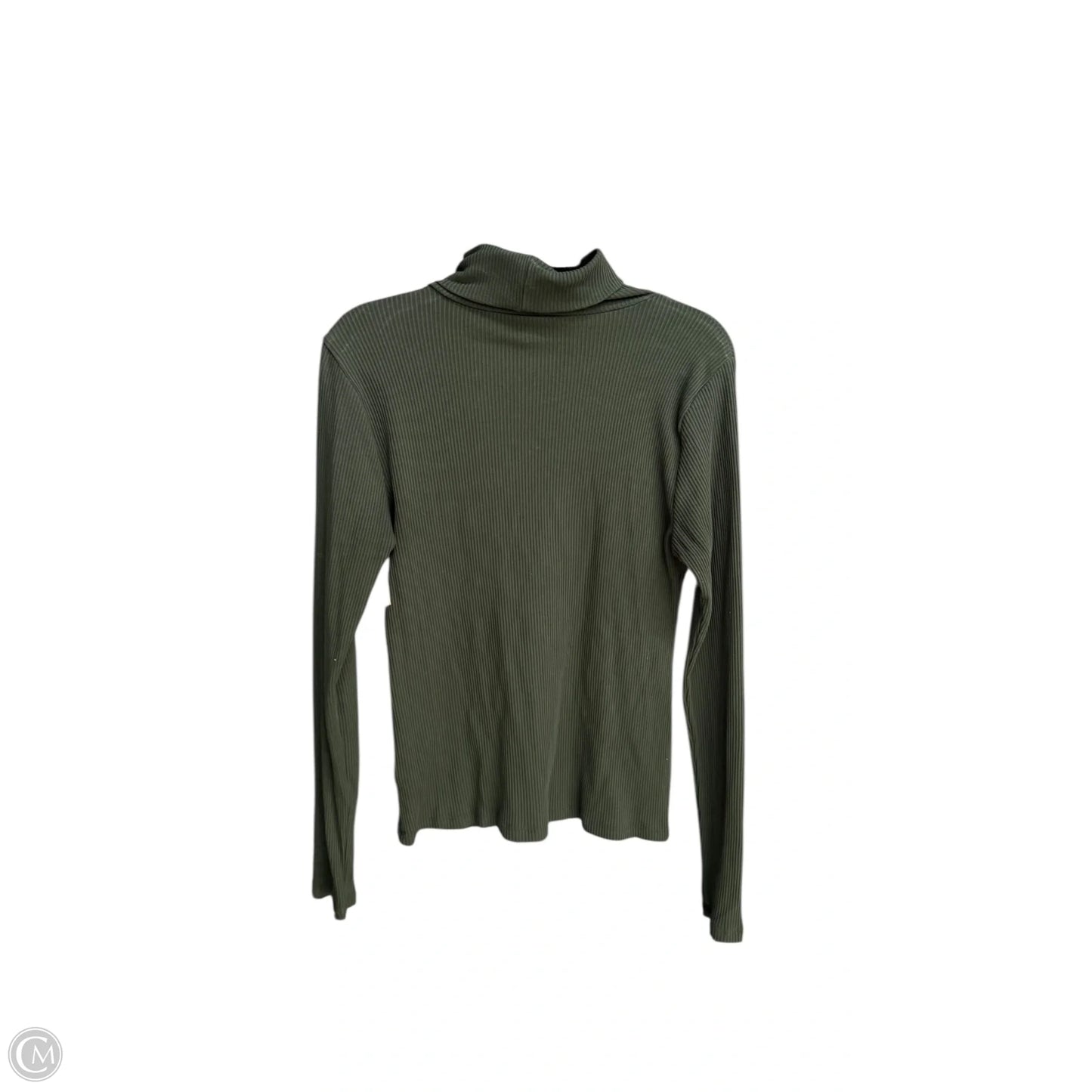 Top Long Sleeve Basic By Old Navy In Green, Size: L