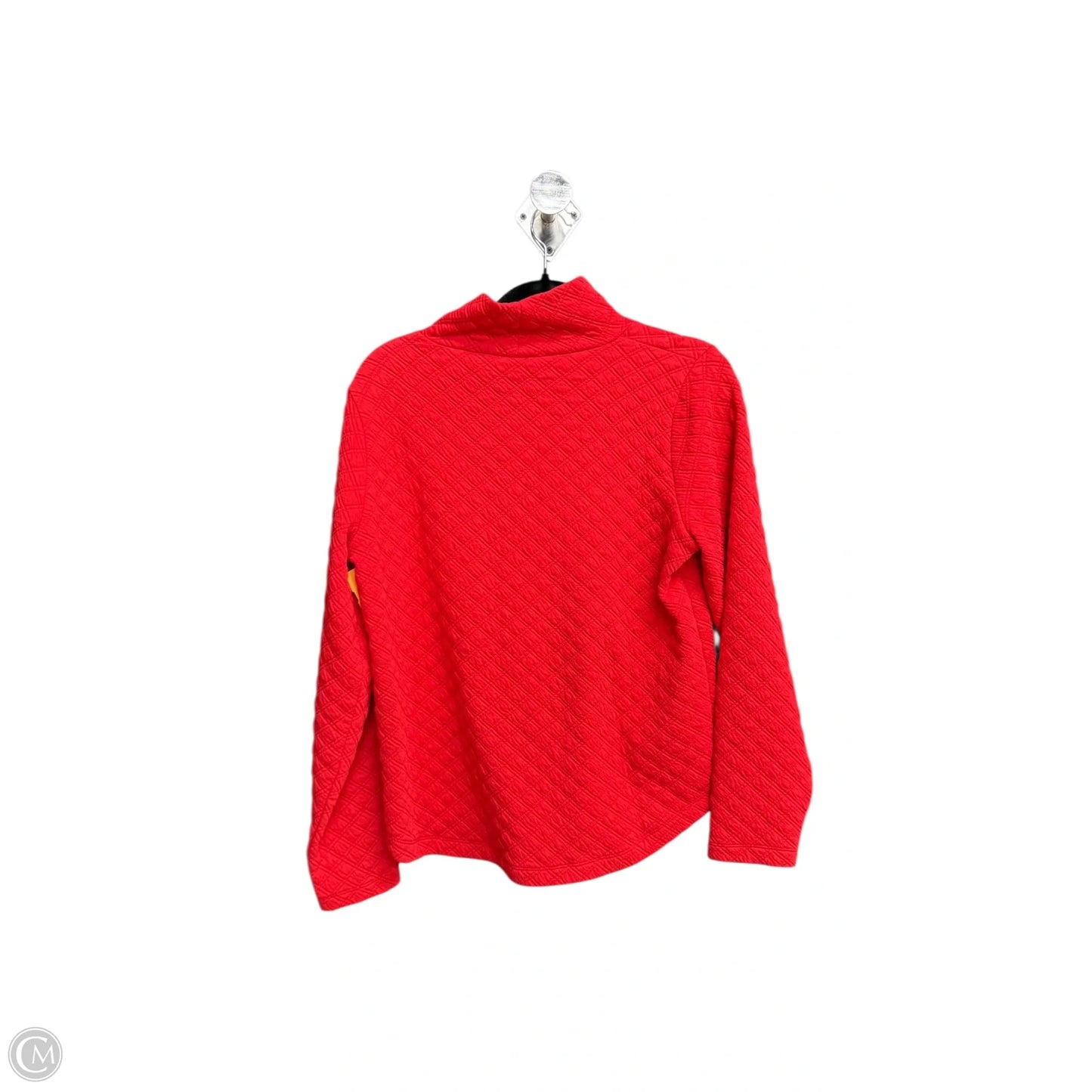 Top Long Sleeve By J. Crew In Red, Size: S