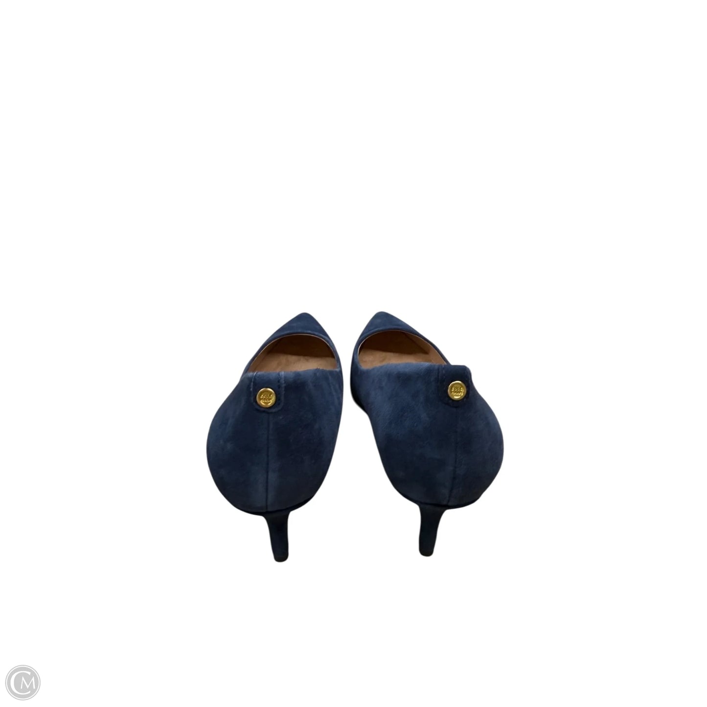 Shoes Heels Kitten By Cole-haan In Blue, Size: 5.5