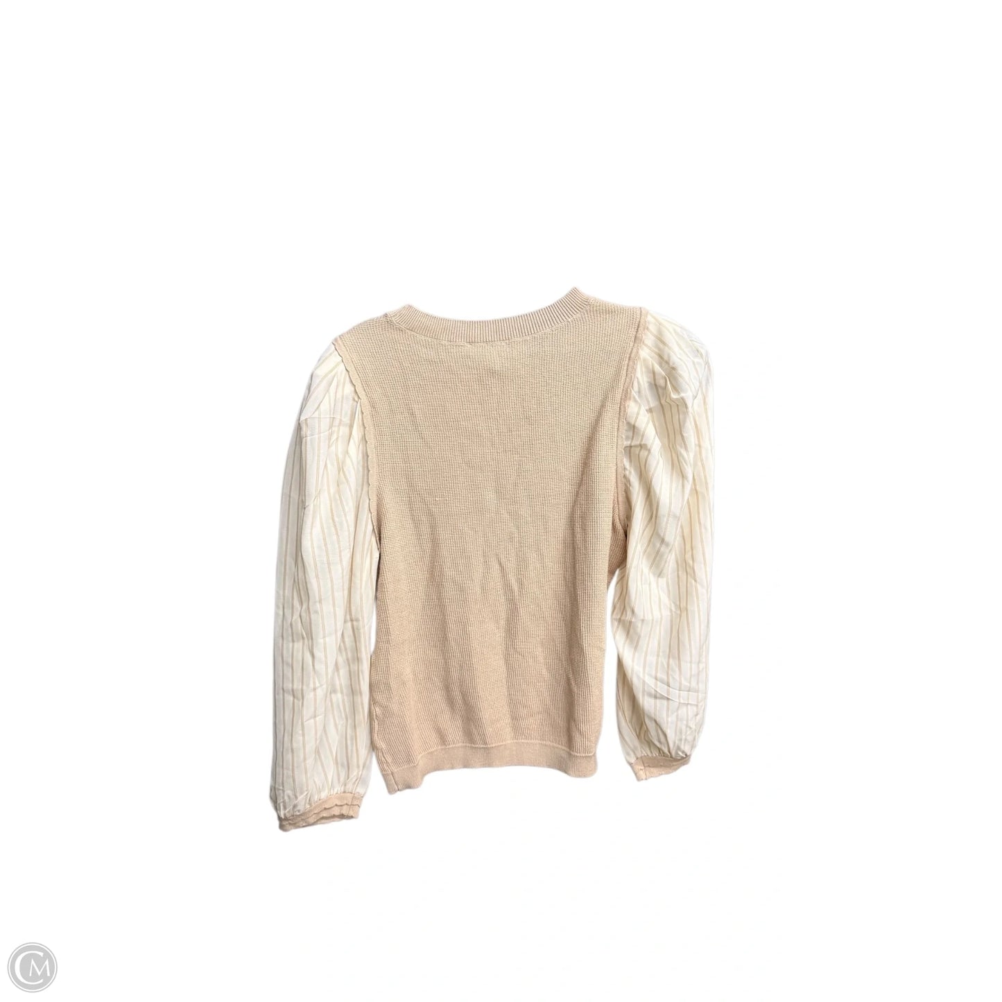 Top Long Sleeve By Current Air In Brown, Size: Xs