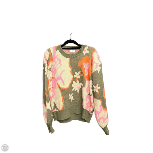 Sweater By Voy In Floral Print, Size: S