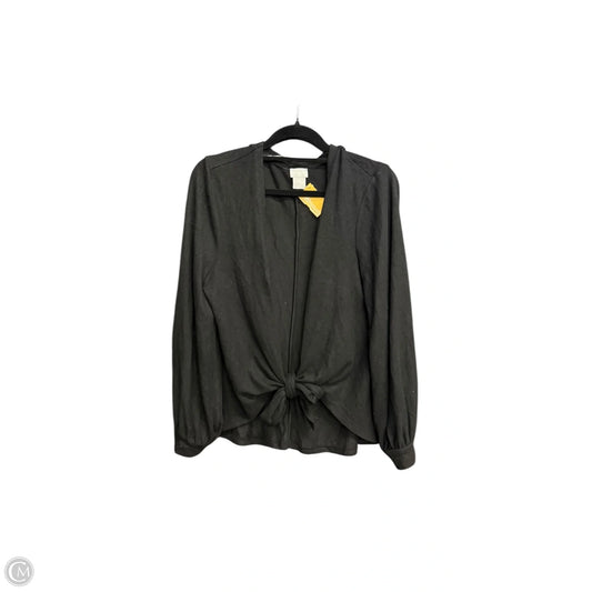 Cardigan By Chicos In Black, Size: Xxs