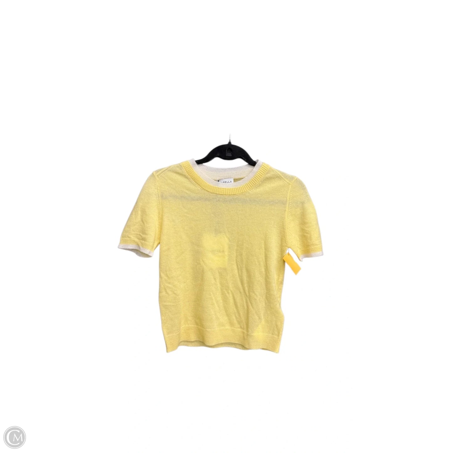 Sweater Short Sleeve By Clothes Mentor In Yellow, Size: S