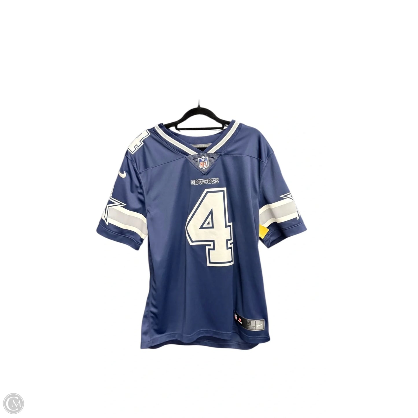 Top Short Sleeve By Nfl In Navy, Size: M