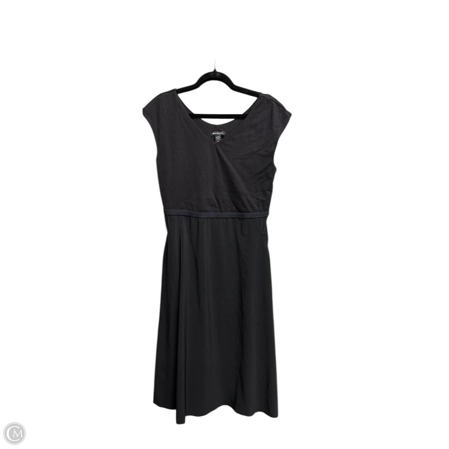 Athletic Dress By Athleta In Black, Size: Xl