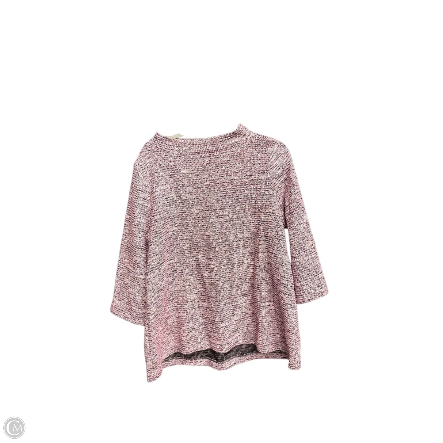 Top Long Sleeve By Loft In Pink, Size: L