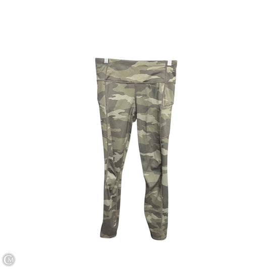 Athletic Leggings By Athleta In Camouflage Print, Size: Xs