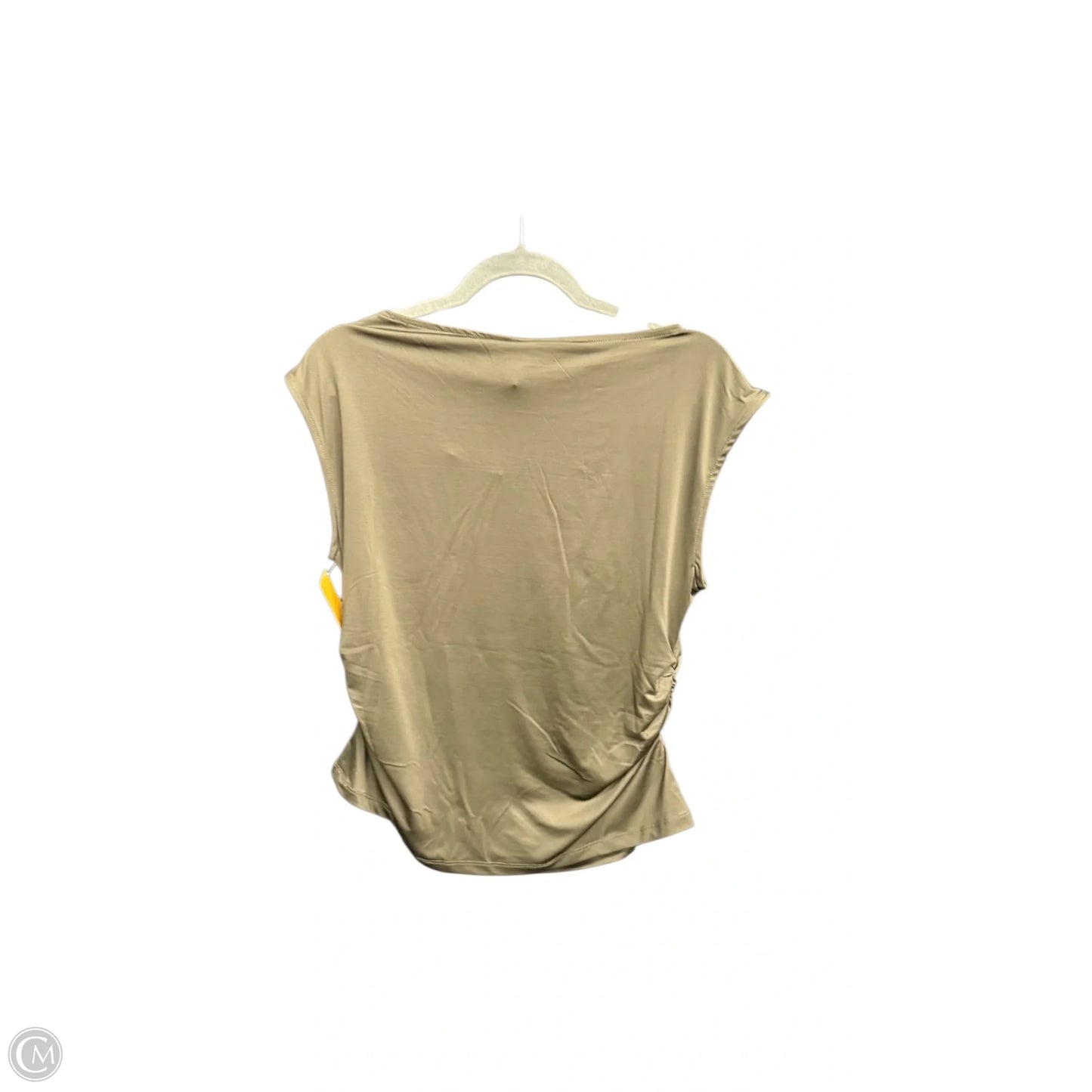 Top Sleeveless By H&m In Green, Size: L