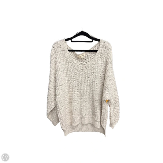 Sweater By Ee Some In Cream, Size: S
