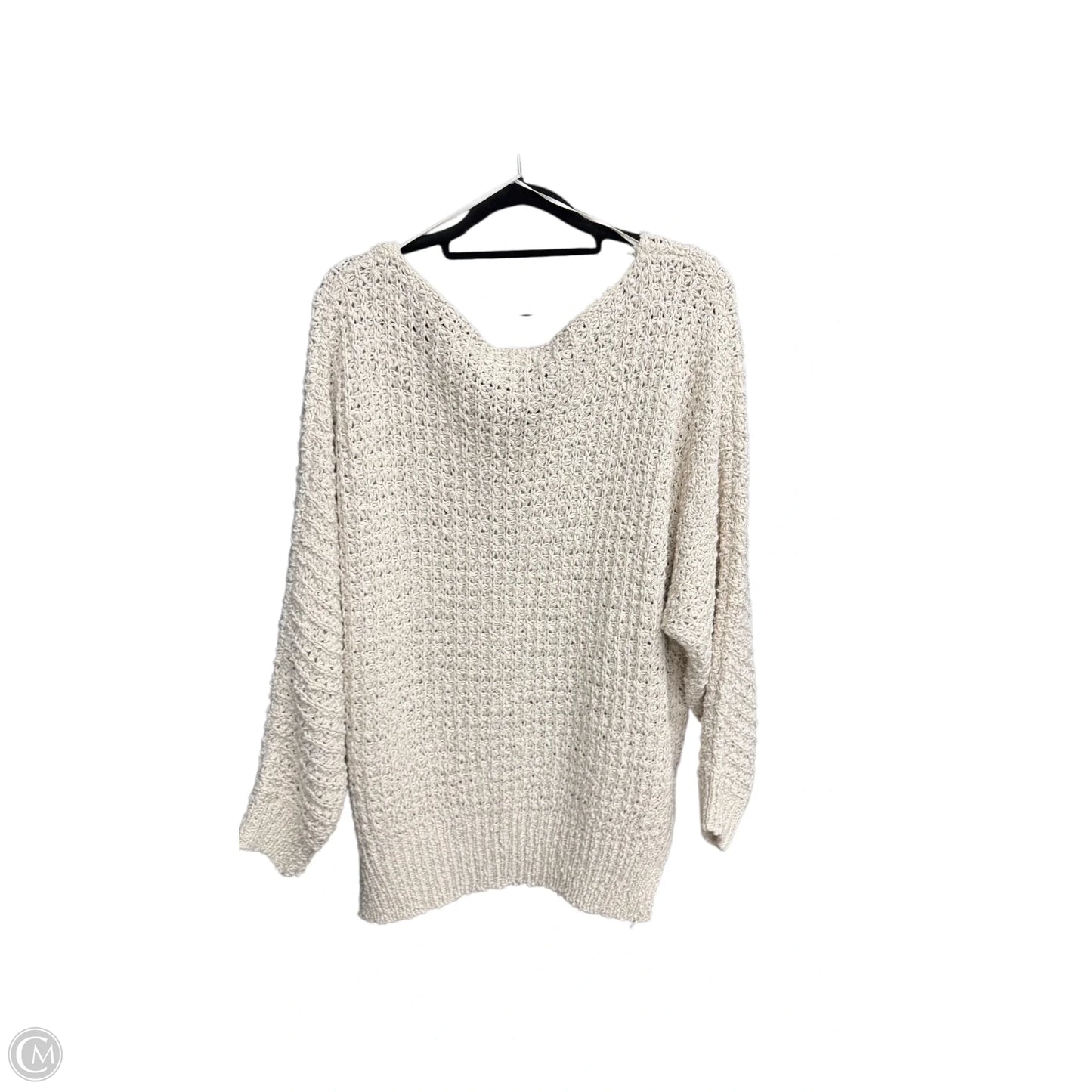 Sweater By Ee Some In Cream, Size: S
