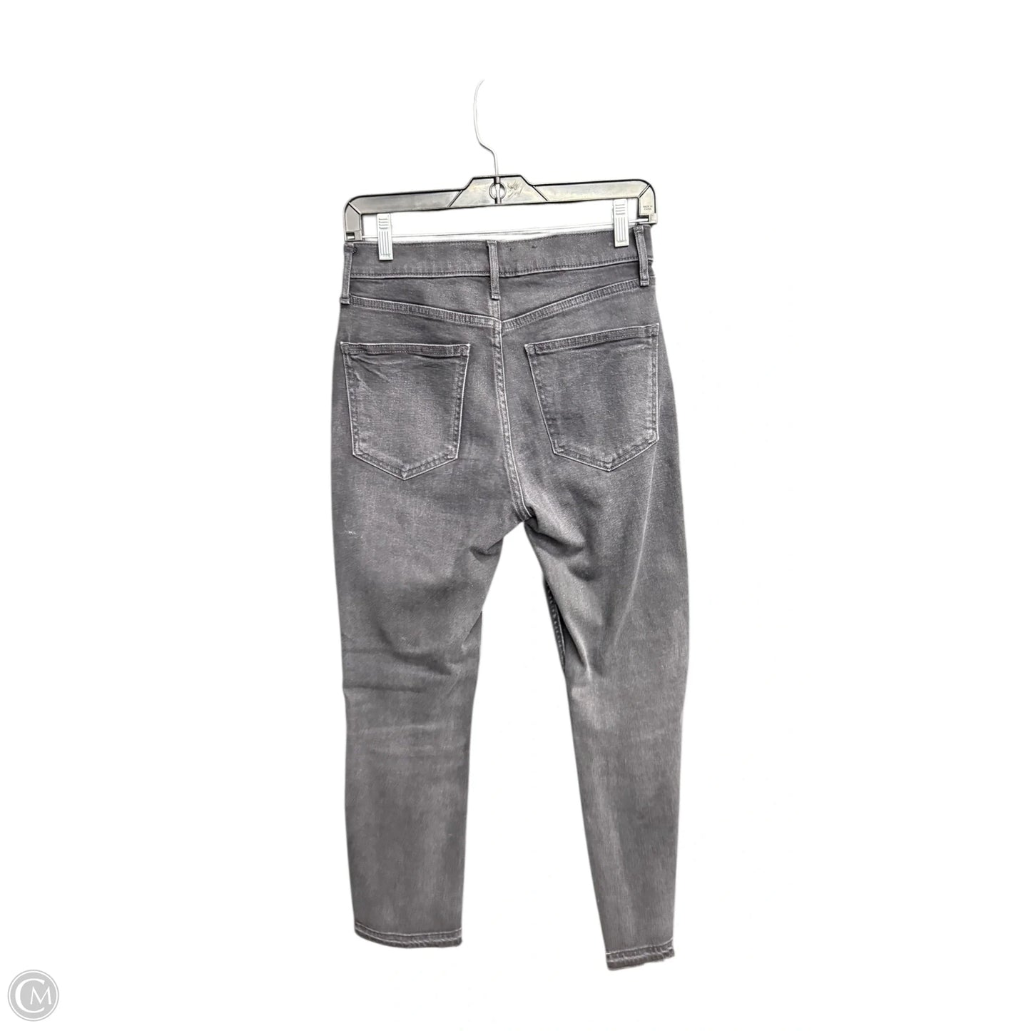 Jeans Skinny By Gap In Black Denim, Size: 4