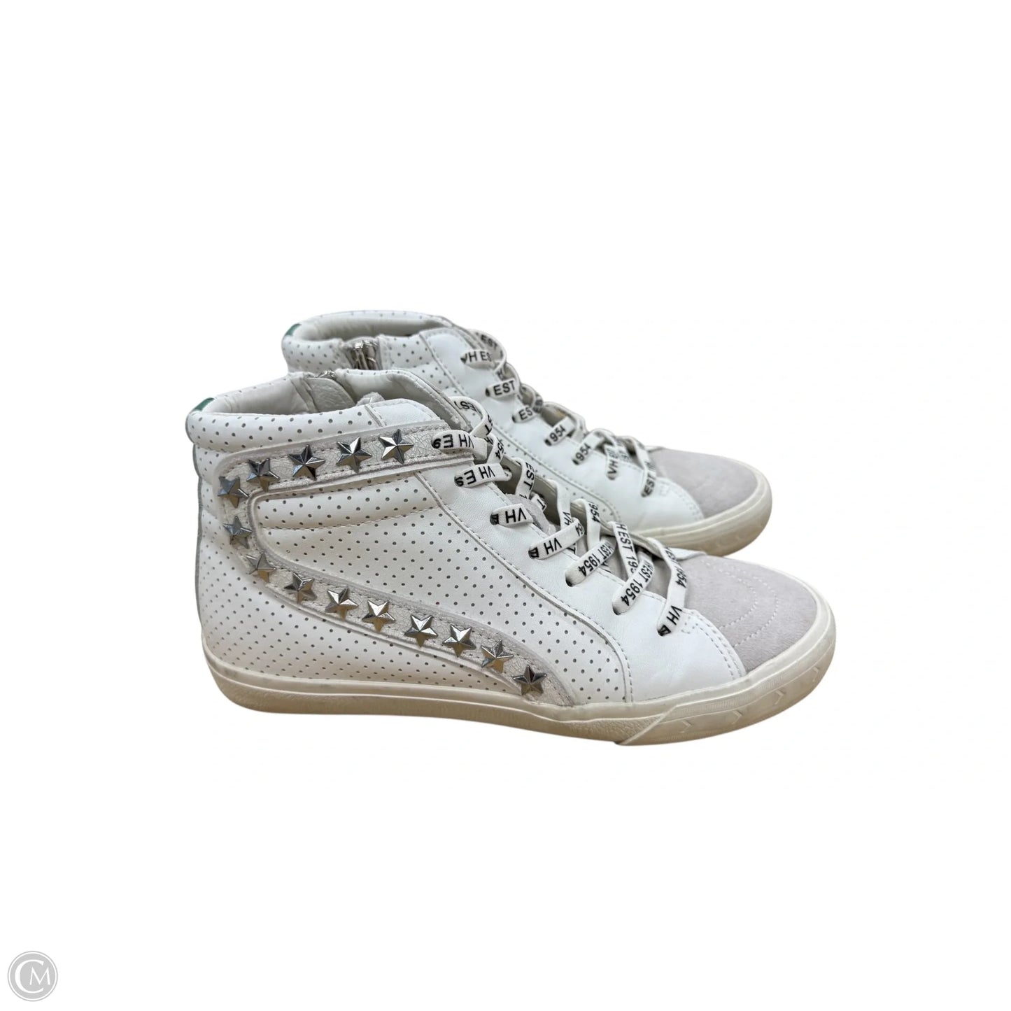 Shoes Sneakers By Vintage Havana In Green & White, Size: 8