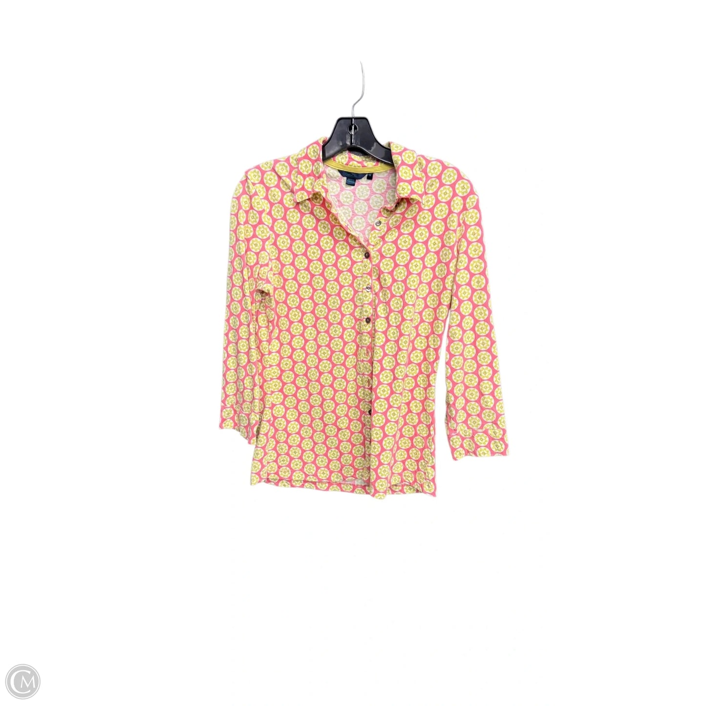 Top Long Sleeve By Boden In Floral Print, Size: M