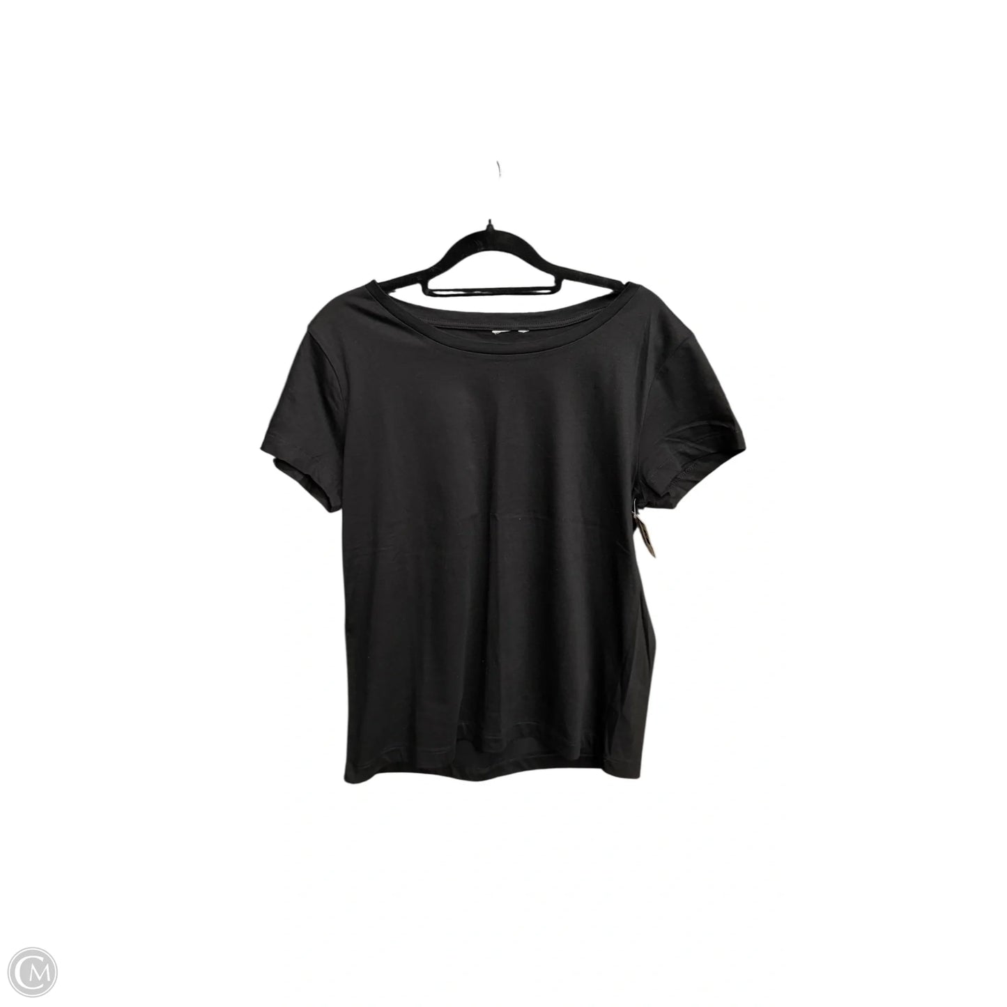 Top Short Sleeve Basic By Clothes Mentor In Black, Size: S