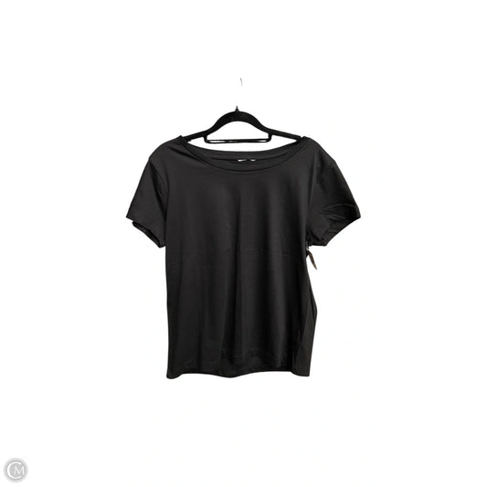Top Short Sleeve Basic By Clothes Mentor In Black, Size: S