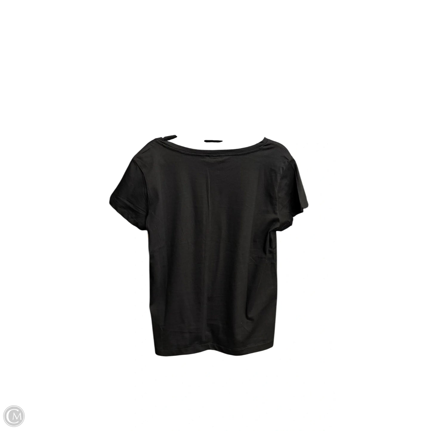 Top Short Sleeve Basic By Clothes Mentor In Black, Size: S