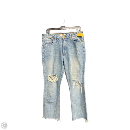 Jeans Straight By Clothes Mentor In Blue Denim, Size: 6